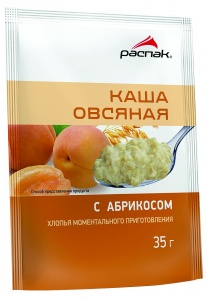 Каша овсяная с абрикосом, 35г/25шт