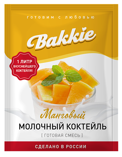 Молочный коктейль манговый, 65г/18шт